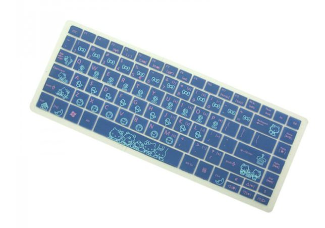 Lettering(Kitty) keyboard skin for HP COMPAQ Presario CQ71-410SG