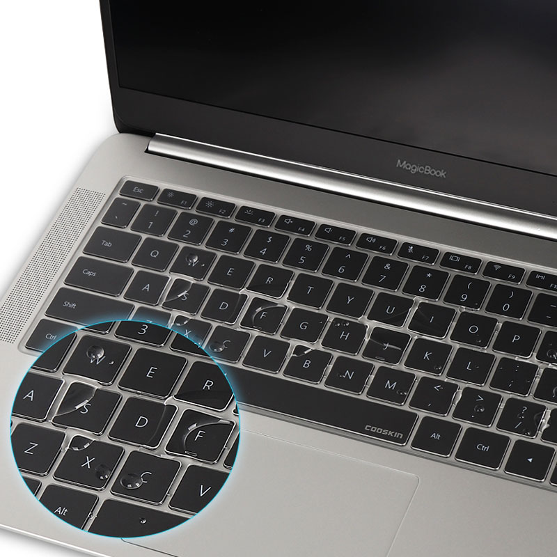 Nano Silver keyboard skin for ASUS G50