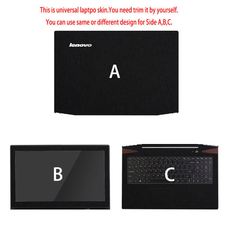 laptop skin ABC side for ACER Aspire E5-721-625Z 