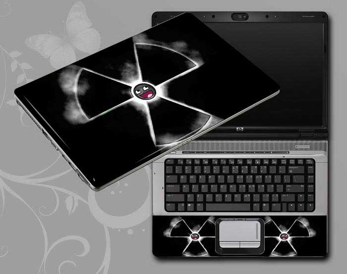 decal Skin for HP ENVY TouchSmart 14t-k100 Ultrabook Radiation laptop skin