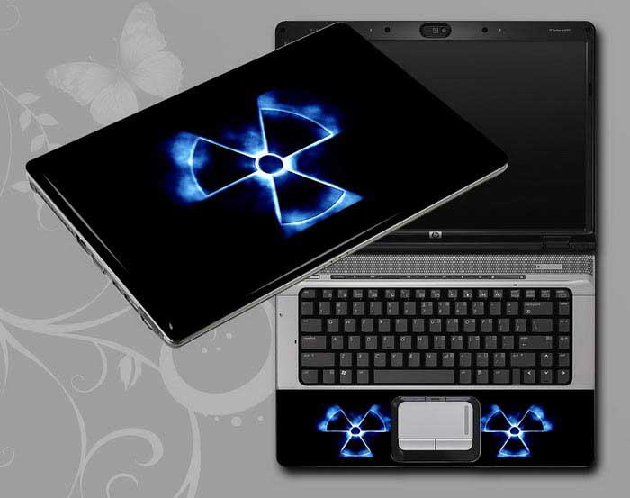 decal Skin for SAMSUNG Chromebook Series 5 Titan Silver 3G Model XE550C22-A01US Radiation laptop skin