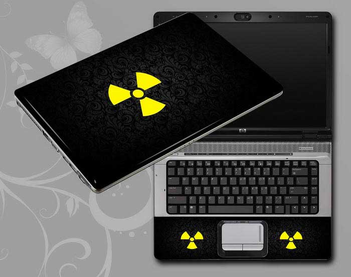 decal Skin for SAMSUNG Chromebook Series 5 Titan Silver 3G Model XE550C22-A01US Radiation laptop skin