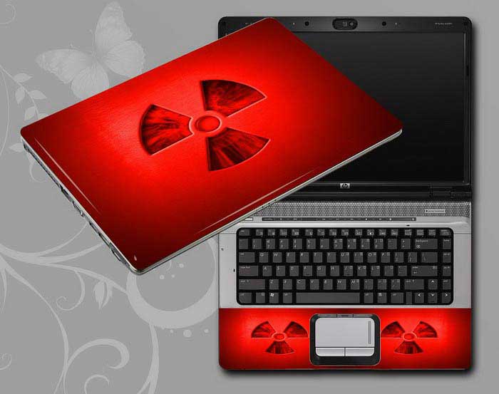 decal Skin for HP ENVY TouchSmart 14t-k100 Ultrabook Radiation laptop skin
