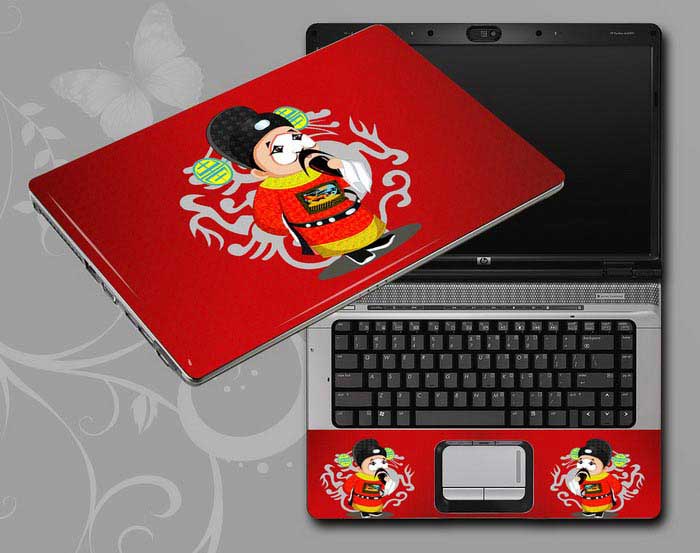 decal Skin for CLEVO W545SU2 Red, Beijing Opera,Peking Opera Make-ups laptop skin