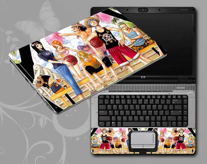 decal Skin for SAMSUNG Chromebook Series 5 Titan Silver 3G Model XE550C22-A01US ONE PIECE laptop skin