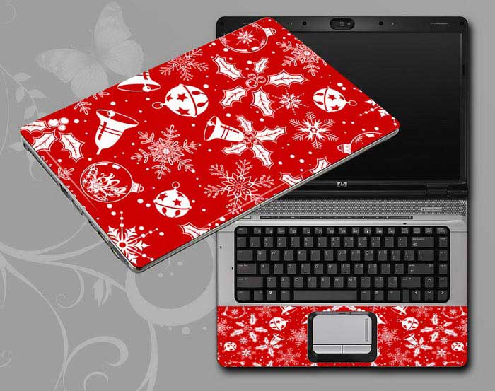decal Skin for HP ENVY TouchSmart 14t-k100 Ultrabook Flowers, butterflies, leaves floral laptop skin