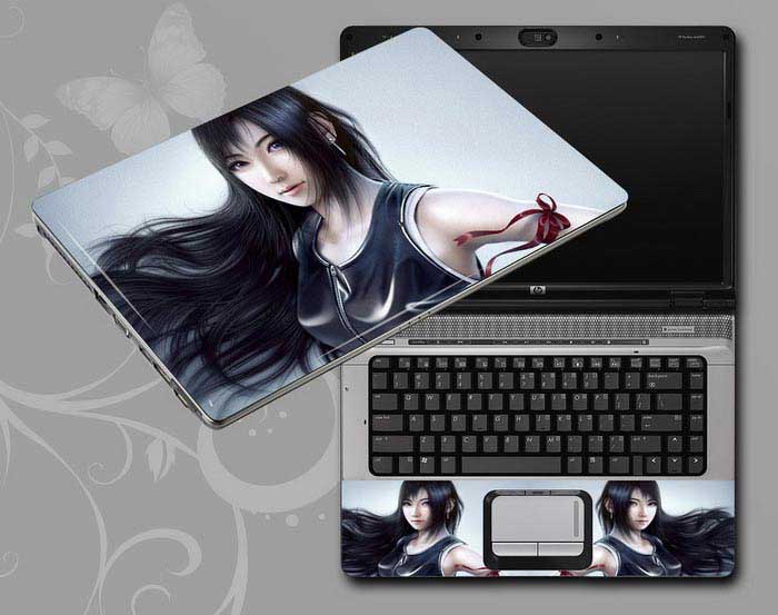 decal Skin for SAMSUNG Chromebook Series 5 Titan Silver 3G Model XE550C22-A01US Girl,Woman,Female laptop skin
