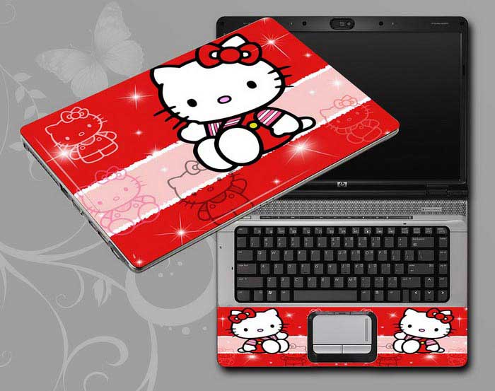 decal Skin for SONY VAIO VPCSB28GF Hello Kitty,hellokitty,cat Christmas laptop skin