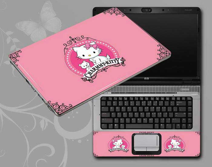 decal Skin for HP Pavilion 17-e074nr Hello Kitty,hellokitty,cat laptop skin