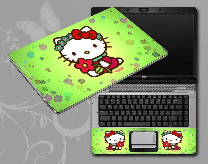 decal Skin for TOSHIBA Satellite L735 Hello Kitty,hellokitty,cat laptop skin