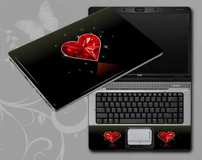 decal Skin for SAMSUNG RC512-S01 Love, heart of love laptop skin
