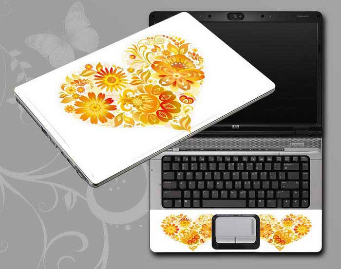 decal Skin for ASUS K72F Love, heart of love laptop skin