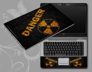 Radiation Laptop decal Skin for ASUS K72Jr 1522-105-Pattern ID:105