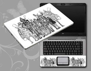 ONE PIECE Laptop decal Skin for ASUS K72Jr 1522-200-Pattern ID:200