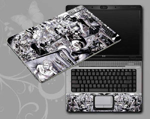 ONE PIECE Laptop decal Skin for ASUS K72Jr 1522-204-Pattern ID:204