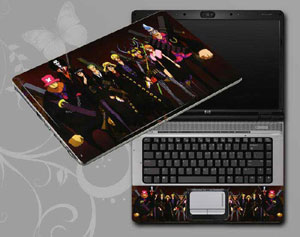 ONE PIECE Laptop decal Skin for ASUS G75VW-DH73 7000-222-Pattern ID:222