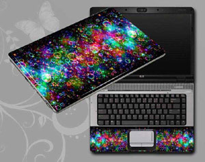 Color Bubbles Laptop decal Skin for TOSHIBA Satellite L735 5527-273-Pattern ID:273