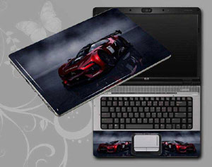 car racing cars Laptop decal Skin for TOSHIBA Satellite L735 5527-280-Pattern ID:280