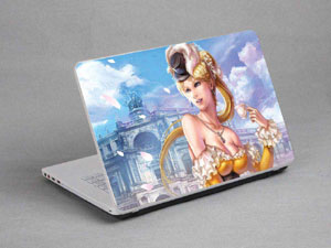 Games, Cartoons, Fairies, Castles Laptop decal Skin for SAMSUNG Chromebook Series 5 Titan Silver 3G Model XE550C22-A01US 3269-290-Pattern ID:290