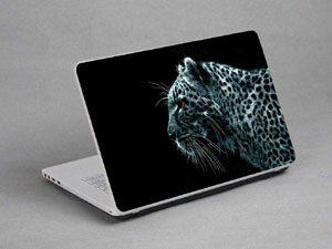 leopard panther Laptop decal Skin for TOSHIBA Qosmio X500-S1801 5731-296-Pattern ID:296