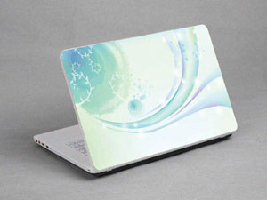 Bubbles, Colored Lines Laptop decal Skin for HP ENVY TouchSmart 14t-k100 Ultrabook 8830-338-Pattern ID:338