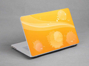 Bubbles, Colored Lines Laptop decal Skin for CLEVO W545SU2 9305-353-Pattern ID:353
