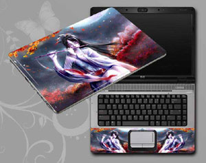 Game Beauty Characters Laptop decal Skin for HP OMEN 17-AN110NR 54268-37-Pattern ID:37