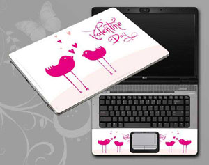 Love, heart of love Laptop decal Skin for SAMSUNG Chromebook Series 5 Titan Silver 3G Model XE550C22-A01US 3269-66-Pattern ID:66
