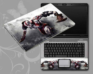 Game, Barbarians Laptop decal Skin for HP COMPAQ Presario CQ71-150EK 2910-89-Pattern ID:89