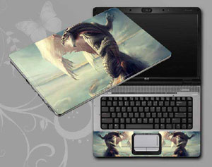 Dragon Laptop decal Skin for ASUS K72F 1514-96-Pattern ID:96