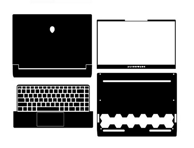 laptop skin Design schemes for DELL Alienware x14 R1