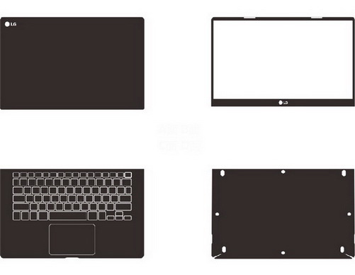 laptop skin Design schemes for LG Gram 14Z970