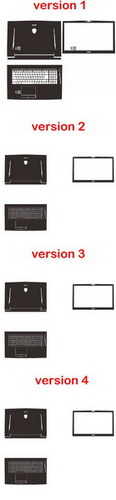laptop skin Design schemes for MSI GT73VR TITAN