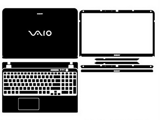 laptop skin Design schemes for SONY VAIO SVE1511MFXS