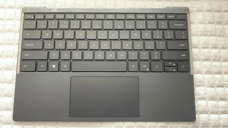 New Genuine Dell XPS 9310 Palmrest Touchpad US Backlit Keyboard Speaker 