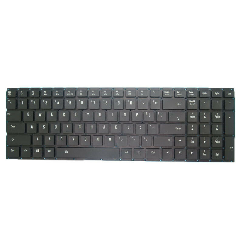 English US No Backlit Paper Keyboard For Gigabyte For AERO 15 Without Frame 