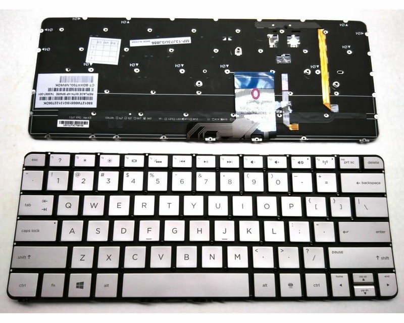 New for HP Spectre 13T-3000 13-3000 Series Keyboard US Backlit 