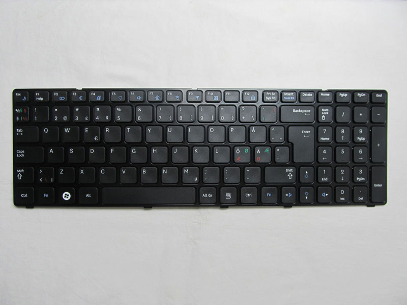 Samsung NP R578, R580, R590, E852 Nordic Europe Keyboard 