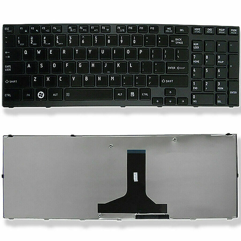 US Keyboard for Toshiba Satellite P750 P750D P755 P755D P770 P770D P775 9Z.N4YGC.201 PK130IU1B00 PK130IU2B00 NSK-TQ2GC K000119880 
