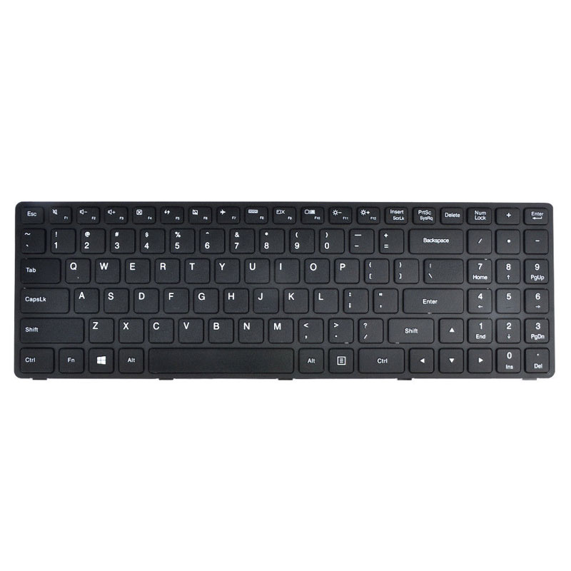Lenovo Ideapad 100-15IBD laptop US keyboard SN20J78609 6385H-US Frame 