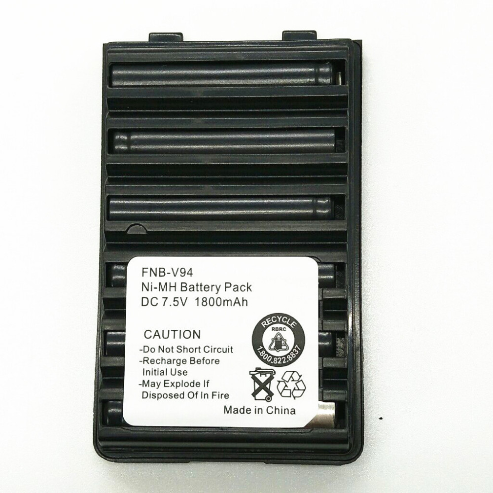 1800mAh 7.5V NI-MH FNB-V94 Ni-MH Battery Pack for Yaesu/Vertex Radio FT-60 FT-60E FT-60R VXA-300,VX-110 VX-120 VX-150
