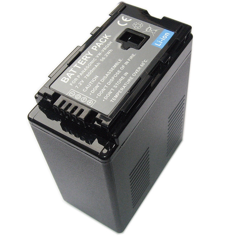 7800mAh Replacement VW-VBG6H Battery For Panasonic AG-HMC71MC AG-HMC155 HMC83MC