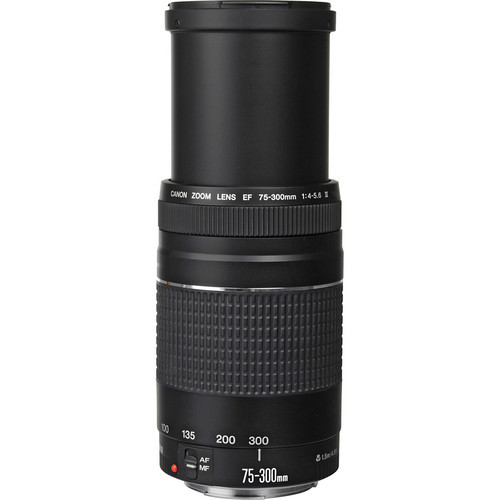 Canon lens EF 75-300mm F/4-5.6 III Telephoto Lenses for Canon camera 1300D 600D 700D 750D 760D 60D 70D 80D 7D 6D T6 T3i T5i T6