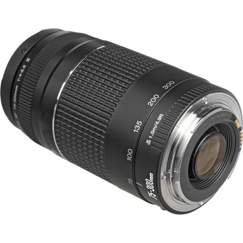 Canon lens EF 75-300mm F/4-5.6 III Telephoto Lenses for Canon camera 1300D 600D 700D 750D 760D 60D 70D 80D 7D 6D T6 T3i T5i T6