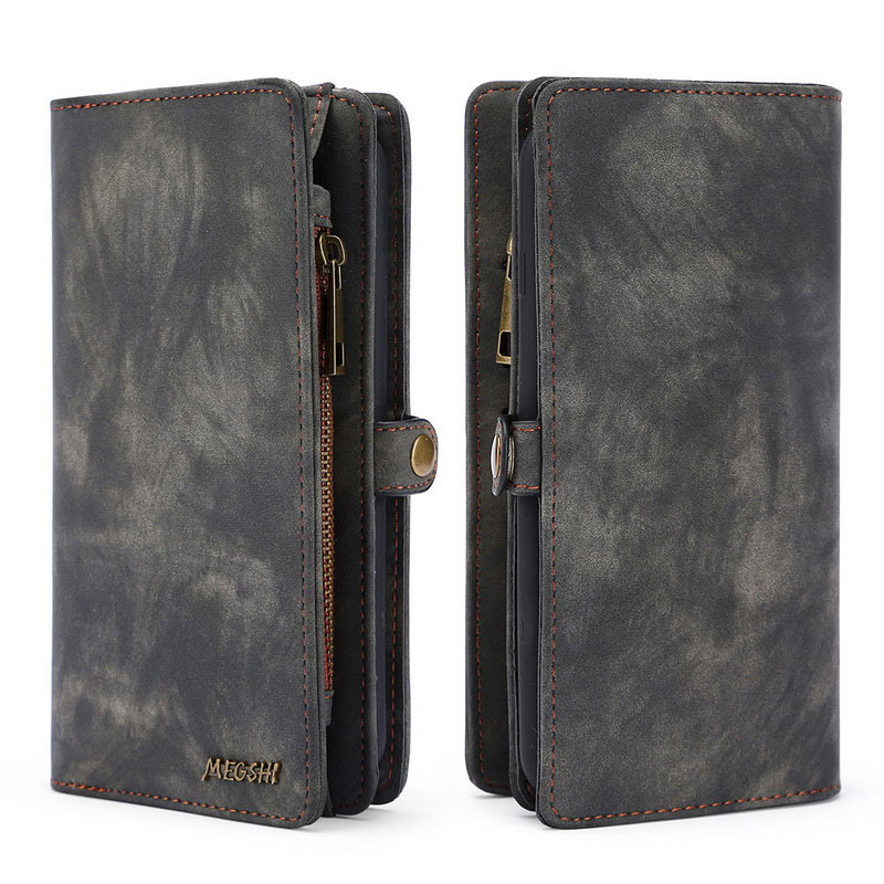 Mobile cell phone case cover for XIAOMI Mi 10 Pro Wallet Leather Buckle flip cover adsorption handbag 
