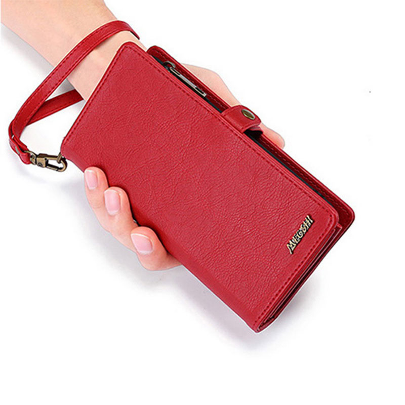 Mobile cell phone case cover for XIAOMI Redmi Note 9 Wallet Leather Vintage handbag magnetic suction card bag 