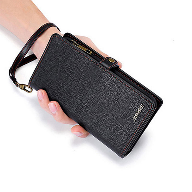 Mobile cell phone case cover for HUAWEI Mate 40 Wallet Leather Vintage handbag magnetic suction card bag 