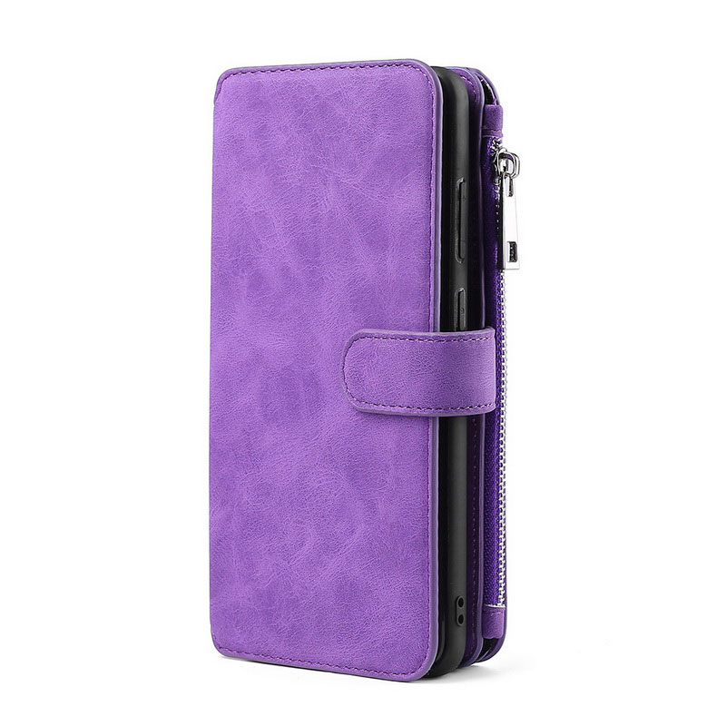 Mobile cell phone case cover for XIAOMI Redmi Note 9 Wallet Leather Multifunctional fashion handbag 