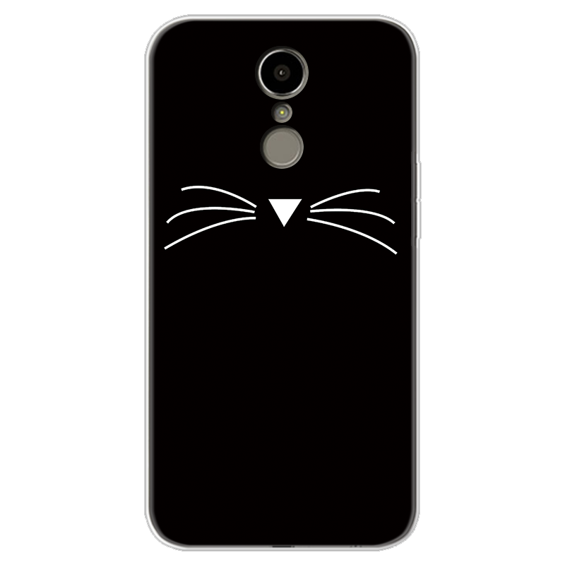 Mobile cell phone case cover for LG X power 2 TPU Cute Cat Soft Case Funda 