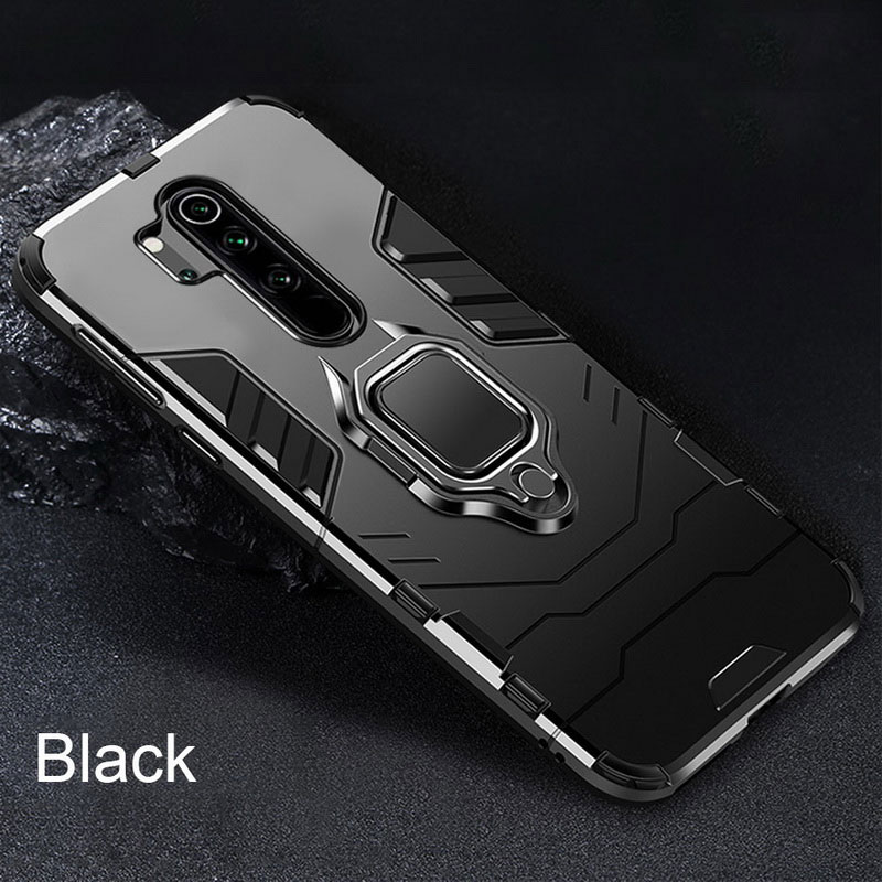 Mobile cell phone case cover for XIAOMI Redmi Note 5 Pro Luxury Armor Metal Ring Shockproof Back Cover Soft Silicone Case 